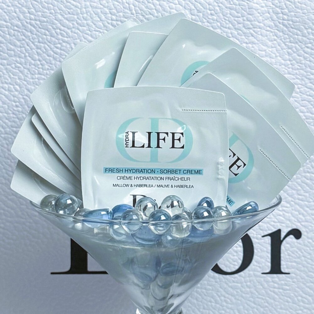 Dior 10 for $10 Hydra Life Sorbet Creme Packettes